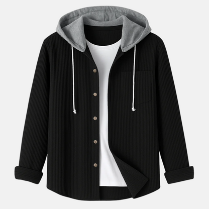 Mistrève | Hoodie Homme en Velours Côtelé – Élégance Intemporelle & Confort Durable