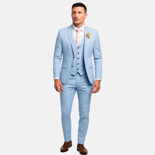 Mistrève | Costume 3 Pièces Homme Slim Fit – Élégance Moderne pour Mariages et Cérémonies