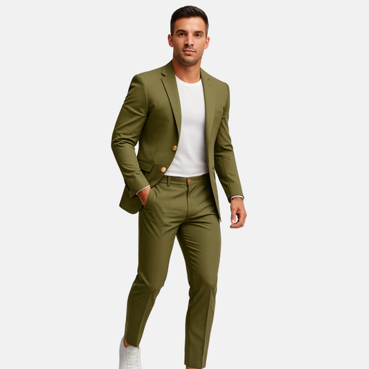 Mistrève | Costume Homme Élégant 2 Pièces – Design Raffiné & Confort Quotidien