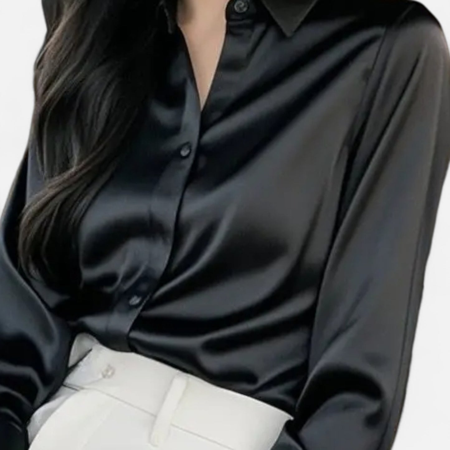 Mistrève | Chemise en Soie Élégante Femme – Raffinement Professionnel et Confort Luxueux