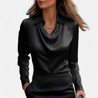 Mistrève | Chemises & Blouses Satinées Femme – Brillance Délicate et Sophistication Moderne