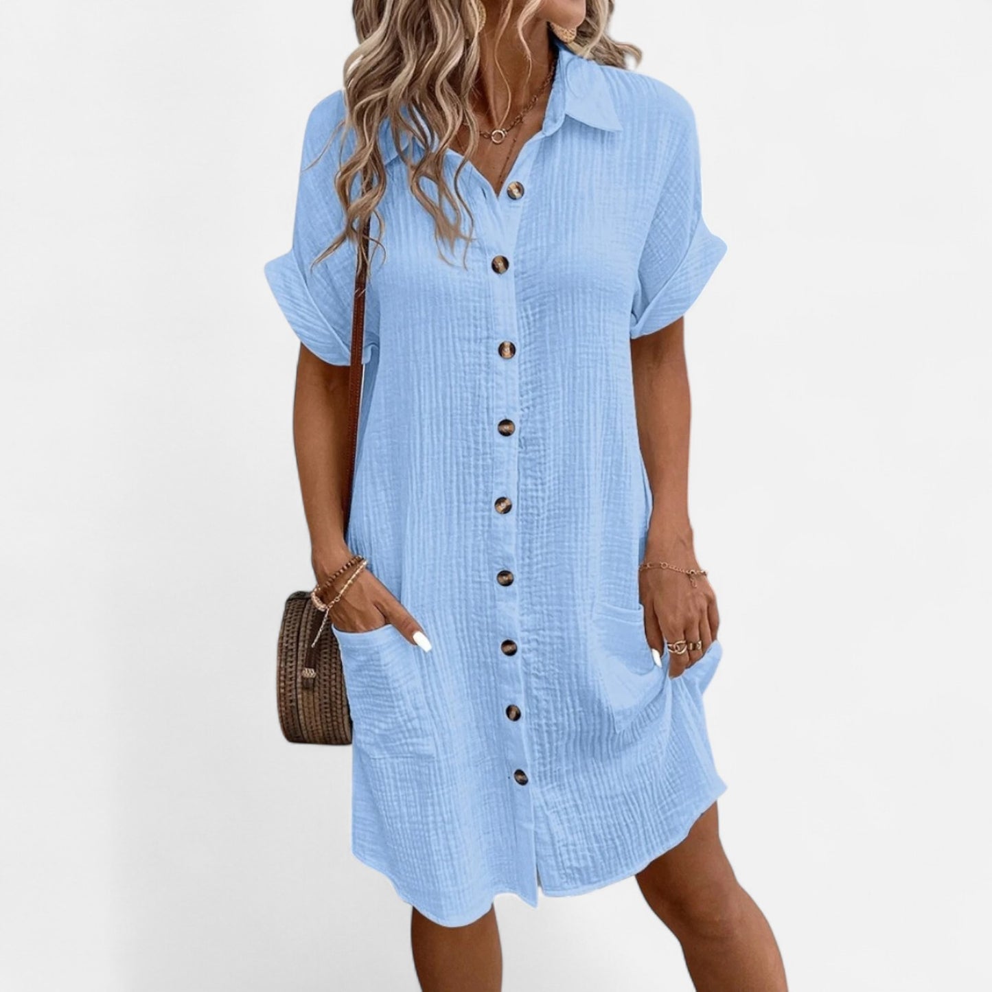 Mistrève | Robe Mini Vintage Effe – Charme Rétro, Élégance Contemporaine