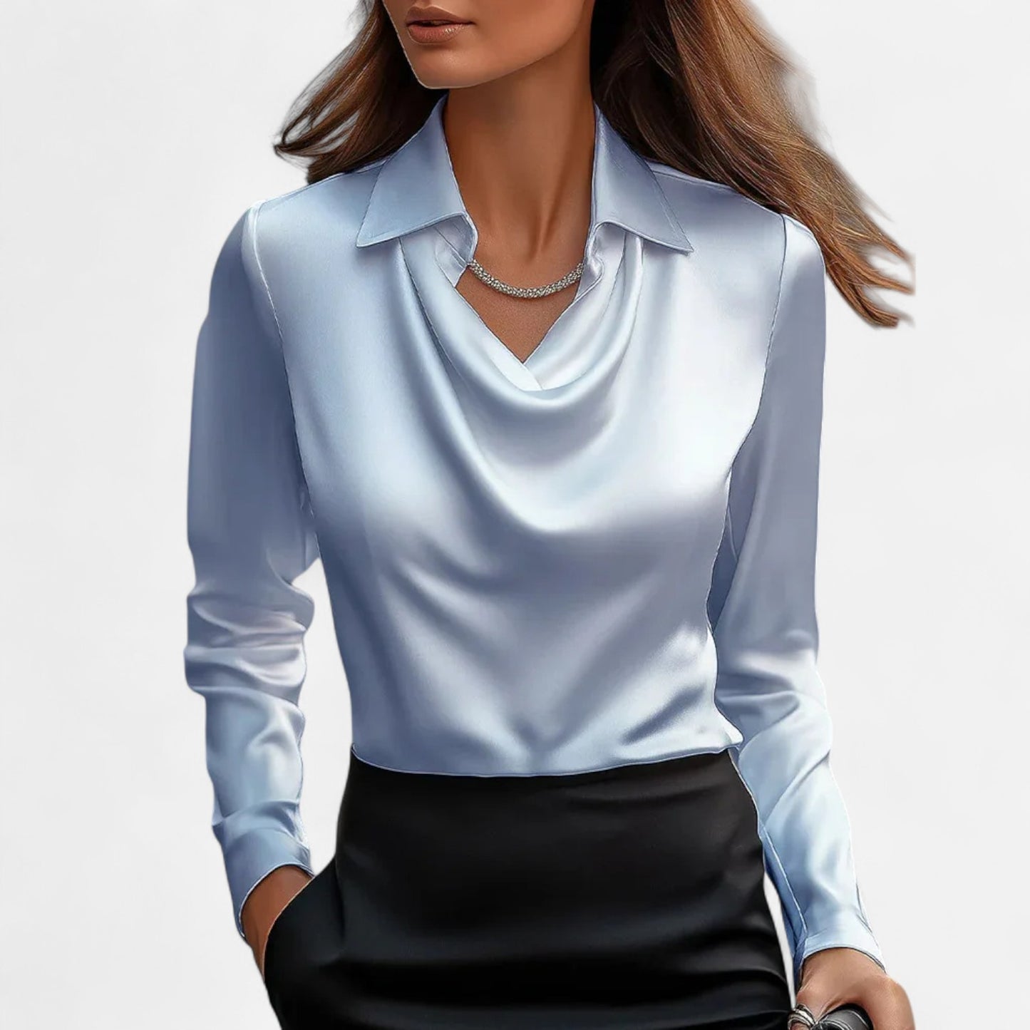 Mistrève | Chemises & Blouses Satinées Femme – Brillance Délicate et Sophistication Moderne