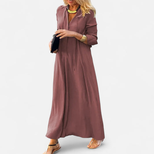 Mistrève | Robes Maxi de Luxe pour Femme – Élégance Structurée, Charme Intemporel