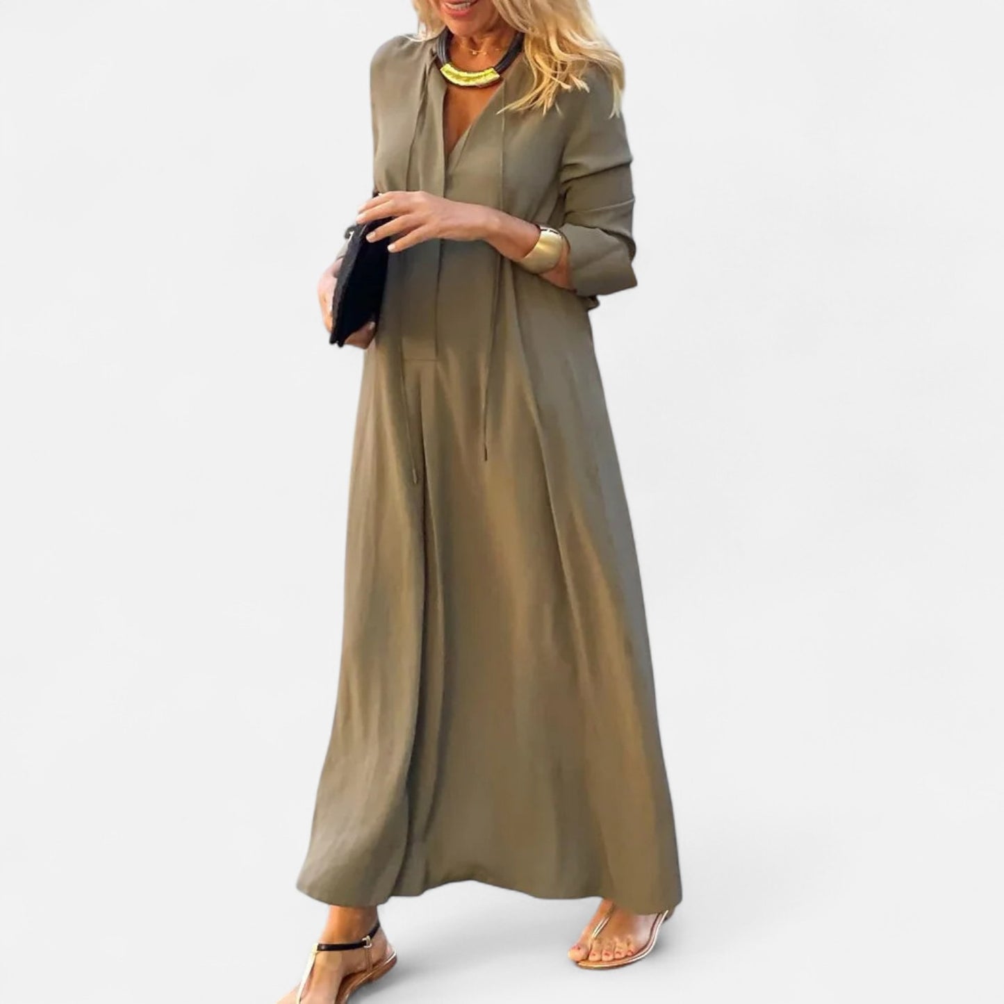Mistrève | Robes Maxi de Luxe pour Femme – Élégance Structurée, Charme Intemporel