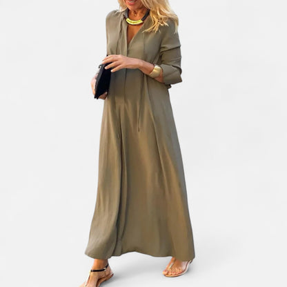 Mistrève | Robes Maxi de Luxe pour Femme – Élégance Structurée, Charme Intemporel