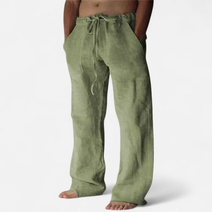 Mistrève | Pantalon Large en Lin pour Homme