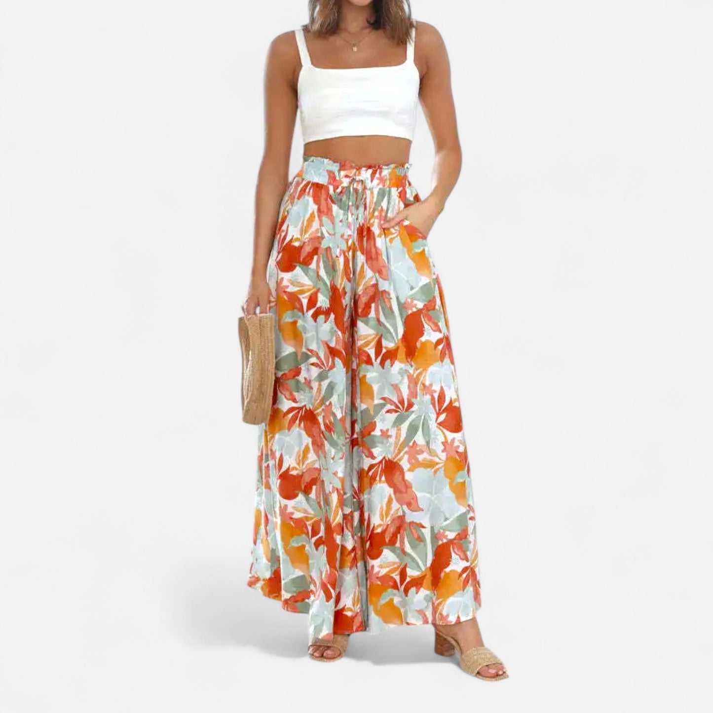 Mistrève | Pantalon Large Décontracté pour Femme – Bestseller Élégant et Confortable