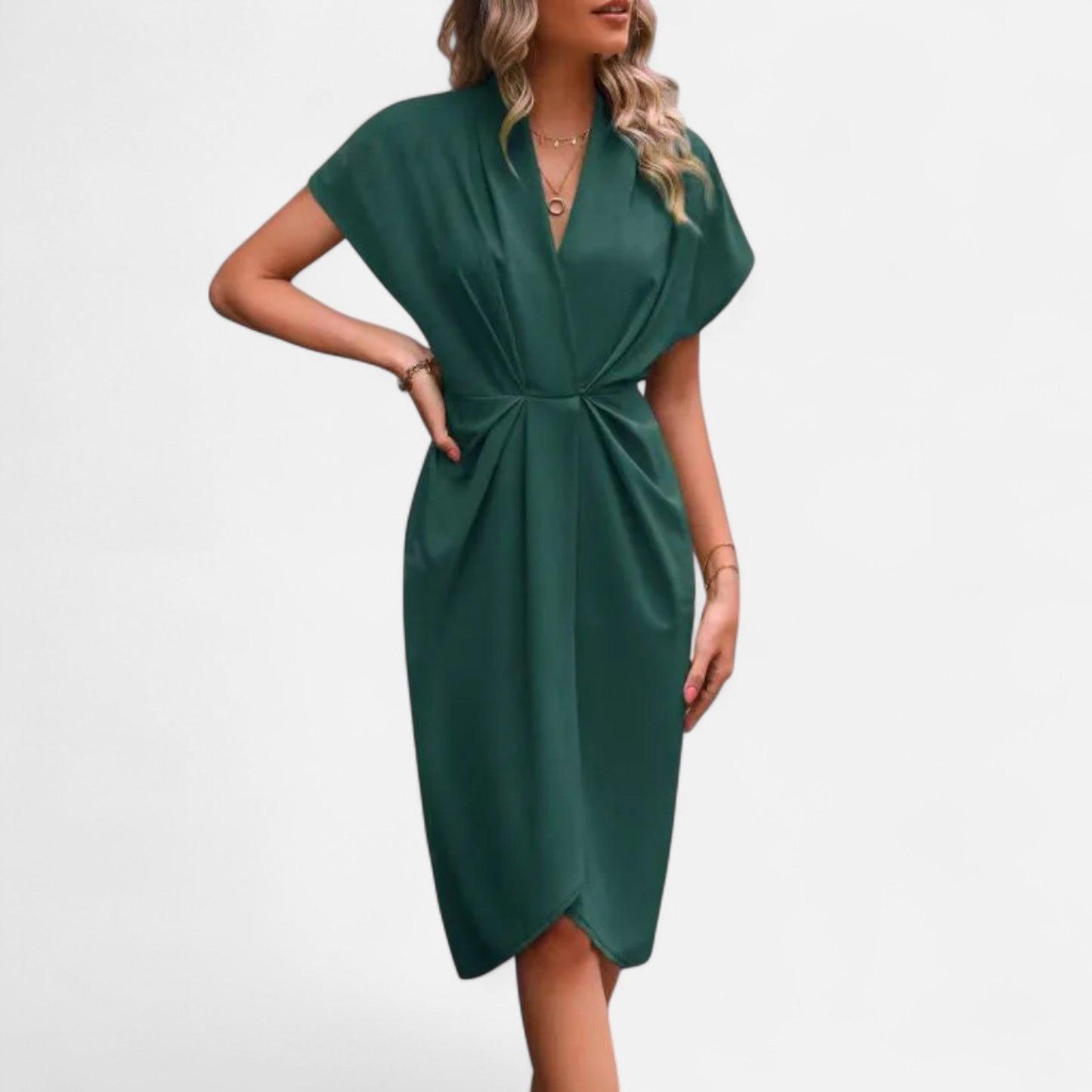 Mistrève | Robes Midi de Luxe pour Femme – Élégance Structurée, Charme Intemporel