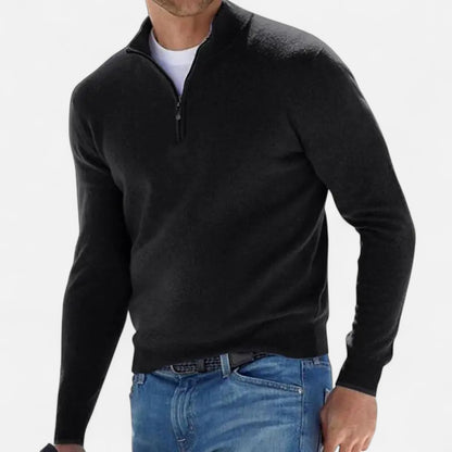Mistrève | Pull Cachemire Manches Longues Homme – Luxe Naturel et Élégance Intemporelle