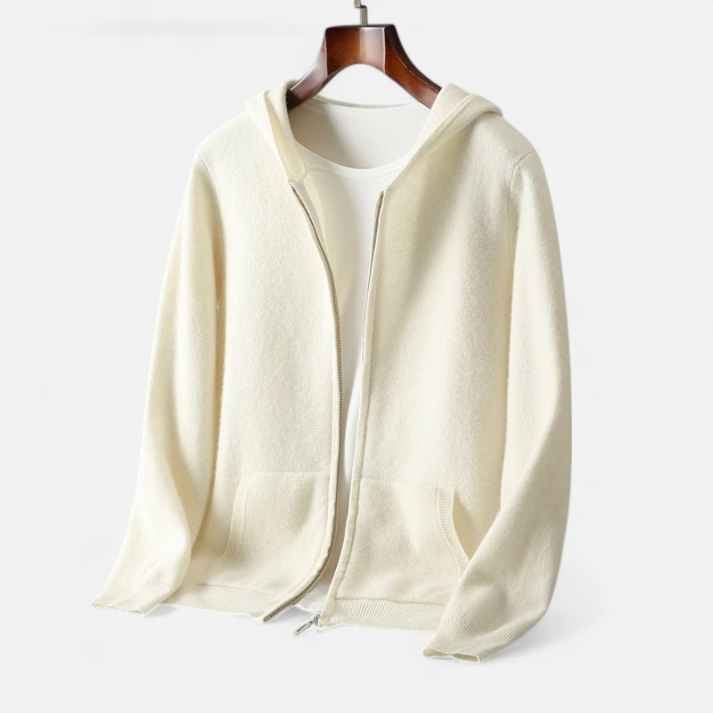Mistrève | Haut à Capuche Zippé Homme – Confort Urbain et Style Épuré