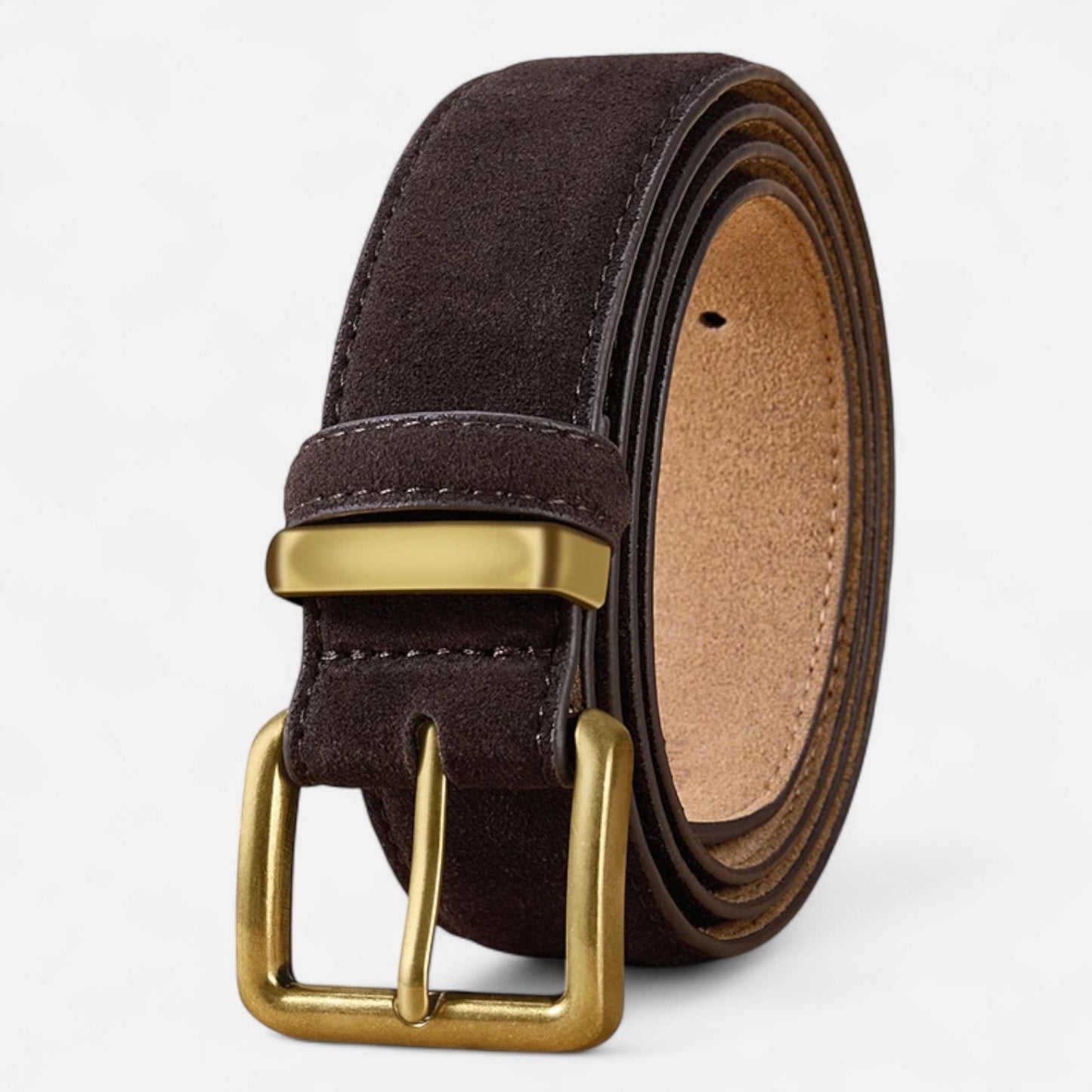 Mistrève | Ceinture Femme en Croûte de Cuir de Vachette – Élégance Luxueuse au Toucher Velouté