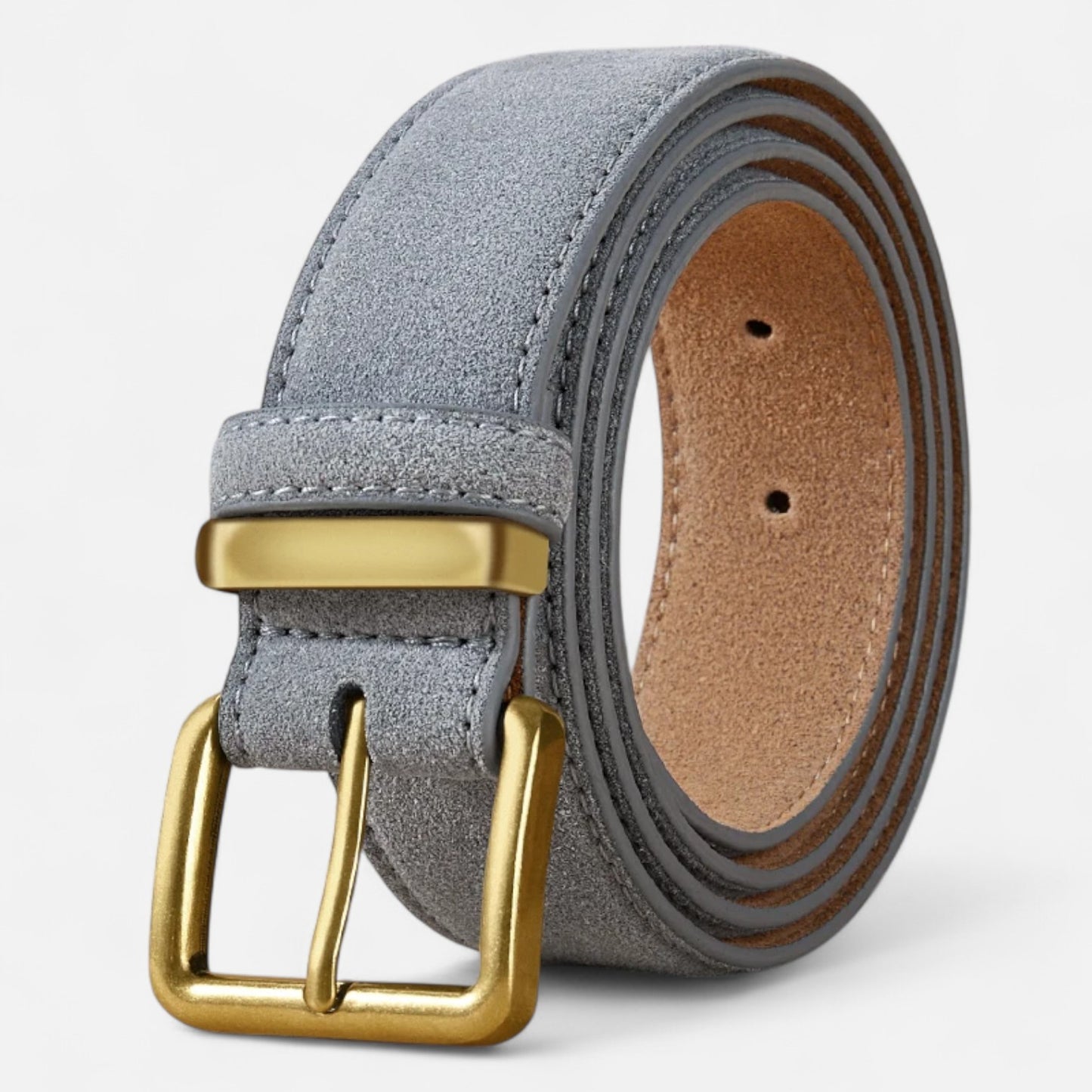 Mistrève | Ceinture Femme en Croûte de Cuir de Vachette – Élégance Luxueuse au Toucher Velouté