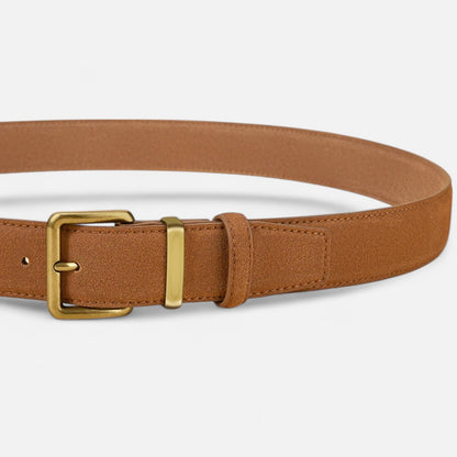 Mistrève | Ceinture Femme en Croûte de Cuir de Vachette – Élégance Luxueuse au Toucher Velouté