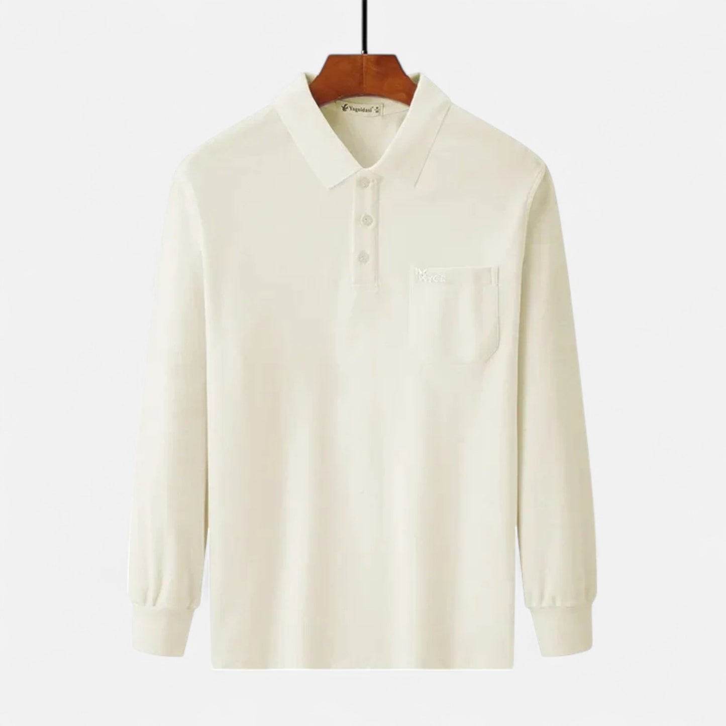 Mistrève | Chemise Épaissie Manches Longues Coton – Élégance Thermique pour Homme Mature