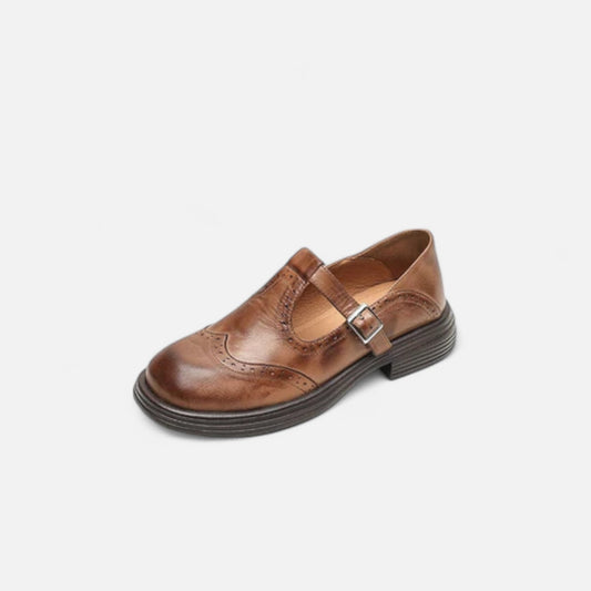 Mistrève | Chaussures Femme en Cuir Véritable – Élégance Intemporelle et Confort Authentique