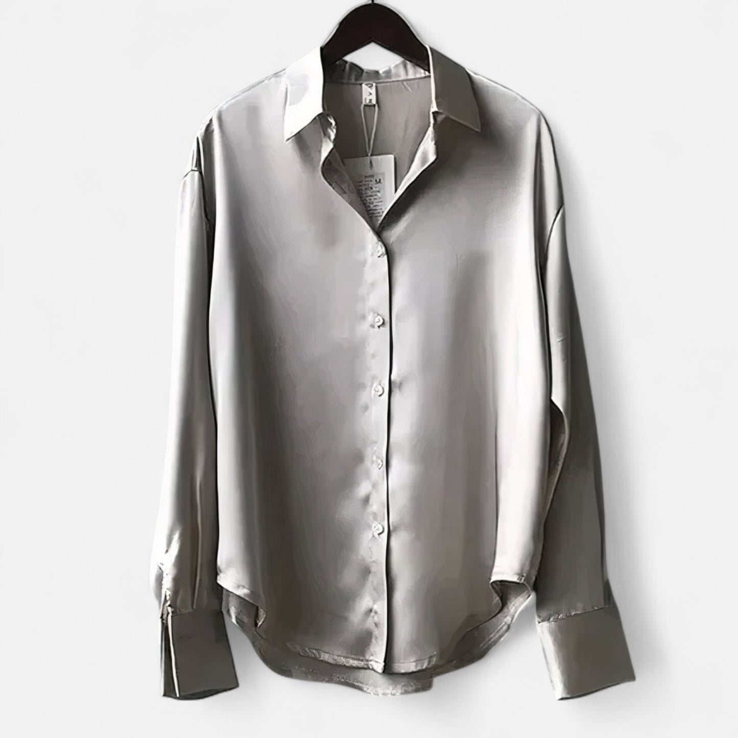Mistrève | Satin Blouse for Women – Subtle Shine and Timeless Elegance
