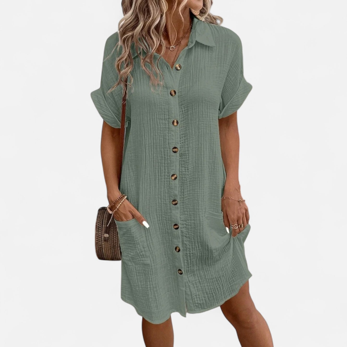 Mistrève | Robe Mini Vintage Effe – Charme Rétro, Élégance Contemporaine