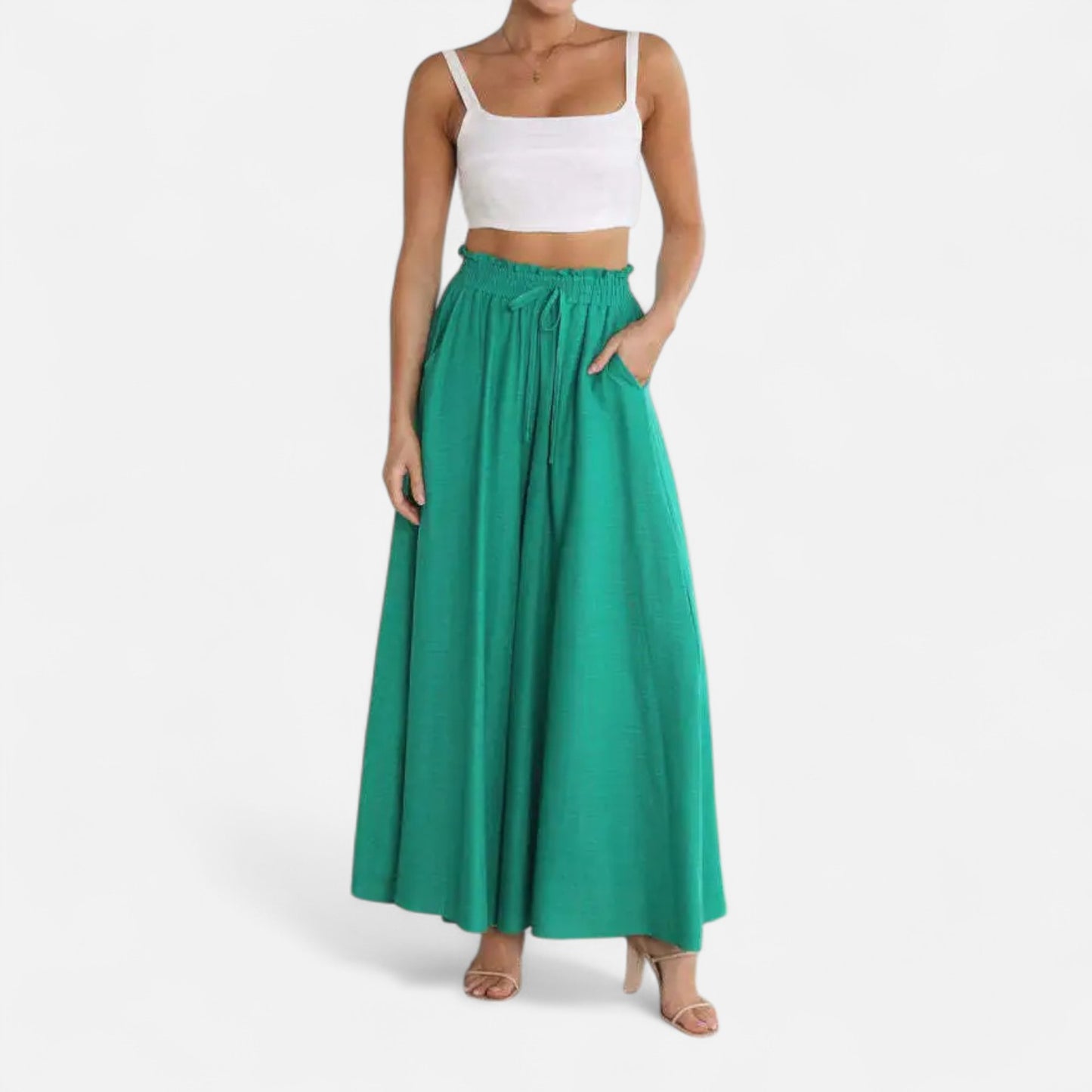 Mistrève | Pantalon Large Décontracté pour Femme – Bestseller Élégant et Confortable