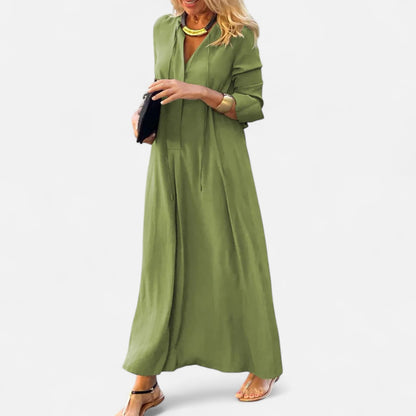 Mistrève | Robes Maxi de Luxe pour Femme – Élégance Structurée, Charme Intemporel