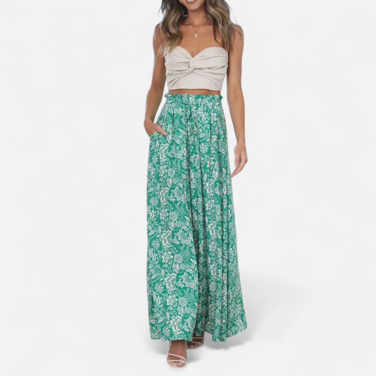 Mistrève | Pantalon Large Décontracté pour Femme – Bestseller Élégant et Confortable