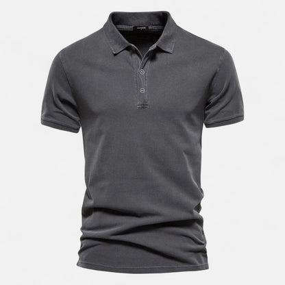 Mistrève | Polo Classique en Coton Piqué – Élégance Intemporelle, Confort Quotidien