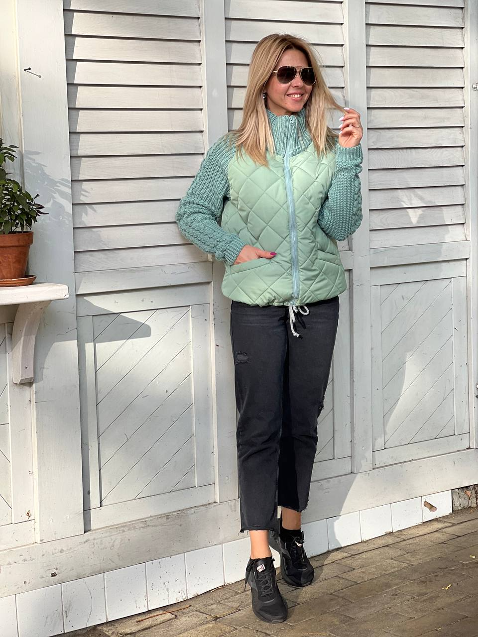 Nora - Veste Matelassée Élégante