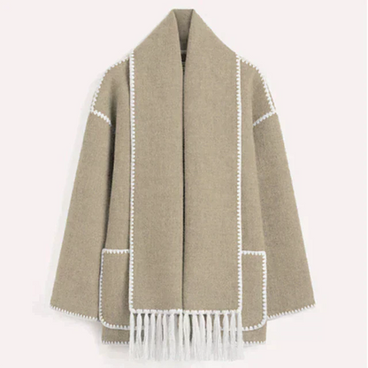 Manteau Long Matelassé d'Hiver pour Femmes