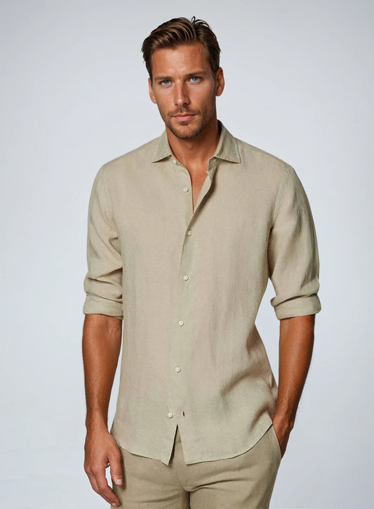 Refined Linen Shirt Staple