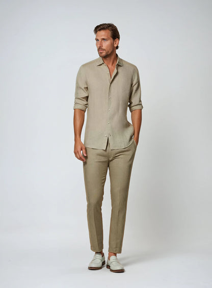 Refined Linen Shirt Staple