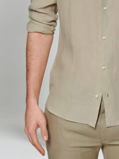 Refined Linen Shirt Staple