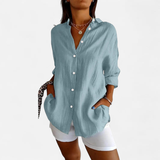 Mistrève | Blouse Femme Confortable – Élégance Décontractée, Style Intemporel
