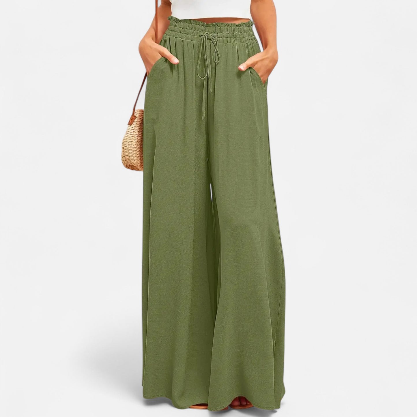 Mistrève | Pantalon Large Décontracté pour Femme – Bestseller Élégant et Confortable