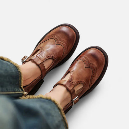 Mistrève | Chaussures Femme en Cuir Véritable – Élégance Intemporelle et Confort Authentique