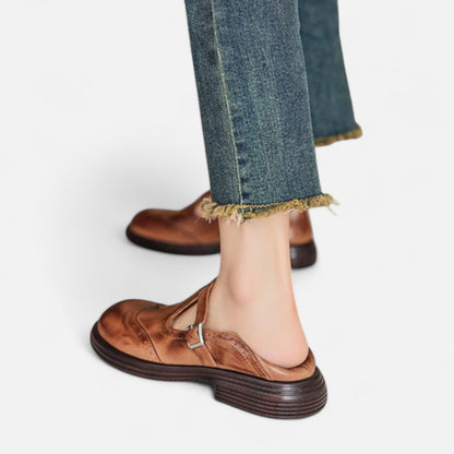 Mistrève | Chaussures Femme en Cuir Véritable – Élégance Intemporelle et Confort Authentique