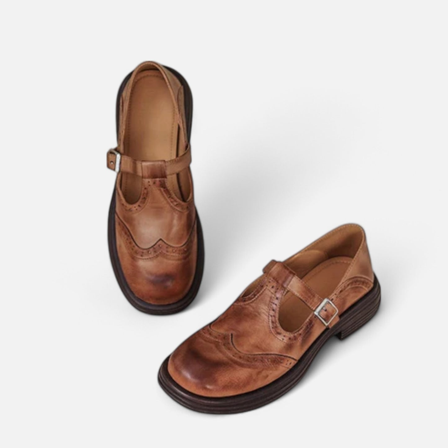Mistrève | Chaussures Femme en Cuir Véritable – Élégance Intemporelle et Confort Authentique