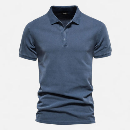 Mistrève | Polo Classique en Coton Piqué – Élégance Intemporelle, Confort Quotidien