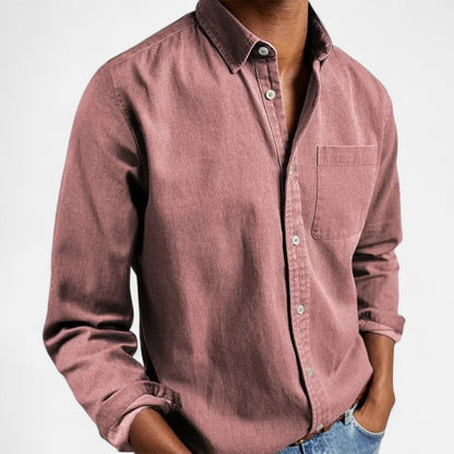 Mistrève | Chemise Homme Manche Longue Multi‑Usage – Casual Élégant, Confort Premium