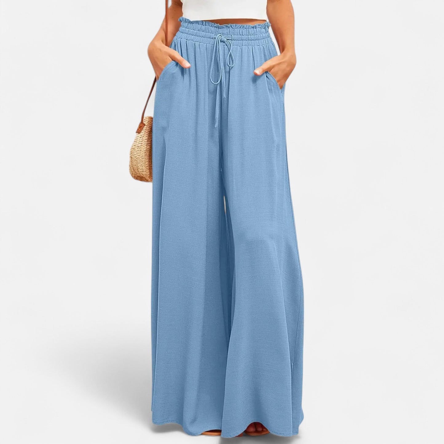 Mistrève | Pantalon Large Décontracté pour Femme – Bestseller Élégant et Confortable