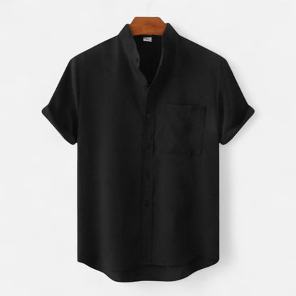 Mistrève | Chemise Décontractée en Lin pour Homme – Élégance Naturelle, Confort Estival
