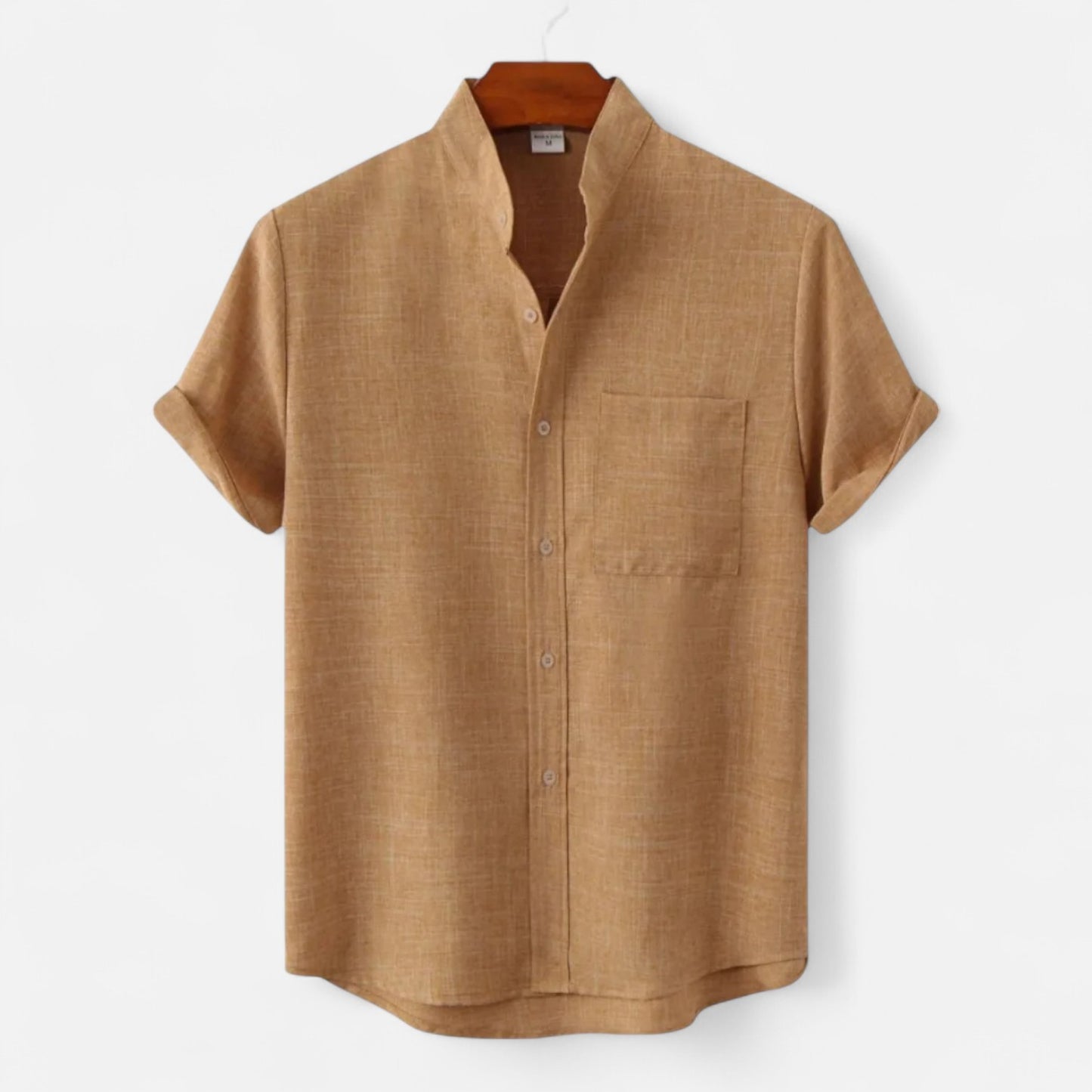 Mistrève | Chemise Décontractée en Lin pour Homme – Élégance Naturelle, Confort Estival