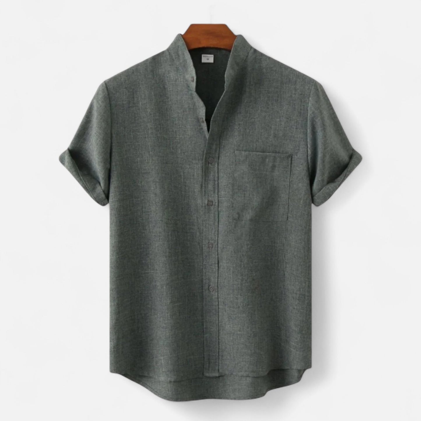 Mistrève | Chemise Décontractée en Lin pour Homme – Élégance Naturelle, Confort Estival