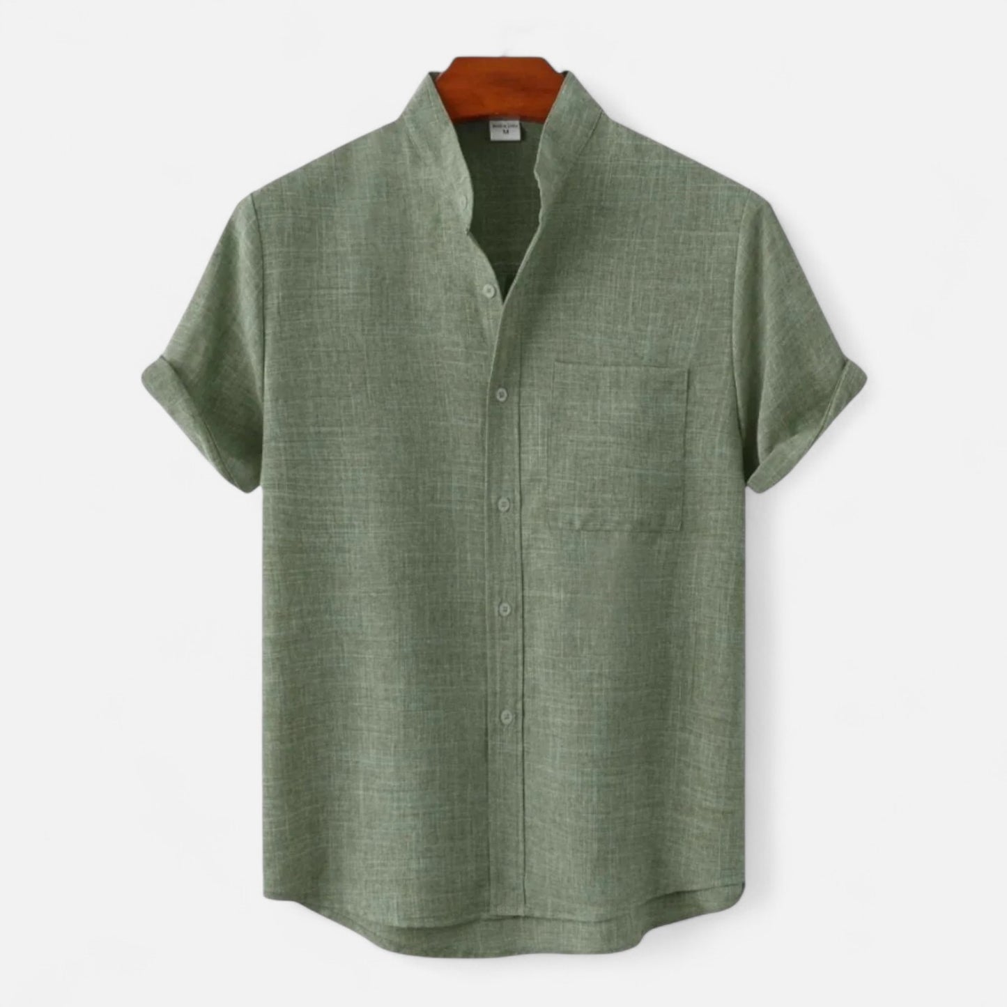 Mistrève | Chemise Décontractée en Lin pour Homme – Élégance Naturelle, Confort Estival