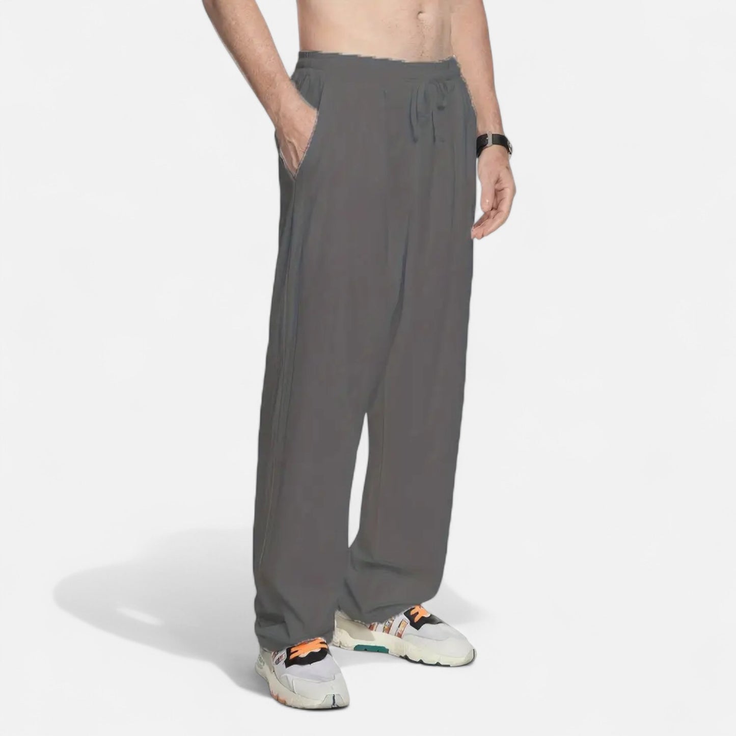 Mistrève | Pantalon en Lin pour Homme – Élégance Décontractée, Confort Naturel