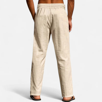 Mistrève | Pantalon en Lin pour Homme – Élégance Décontractée, Confort Naturel