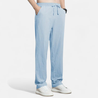 Mistrève | Pantalon en Lin pour Homme – Élégance Décontractée, Confort Naturel