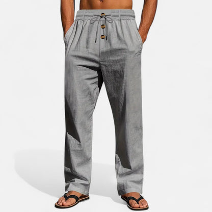 Mistrève | Pantalon en Lin pour Homme – Élégance Décontractée, Confort Naturel
