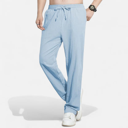 Mistrève | Pantalon en Lin pour Homme – Élégance Décontractée, Confort Naturel