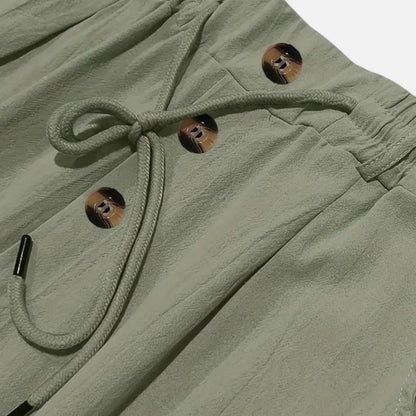Mistrève | Pantalon en Lin pour Homme – Élégance Décontractée, Confort Naturel