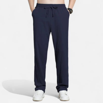 Mistrève | Pantalon en Lin pour Homme – Élégance Décontractée, Confort Naturel